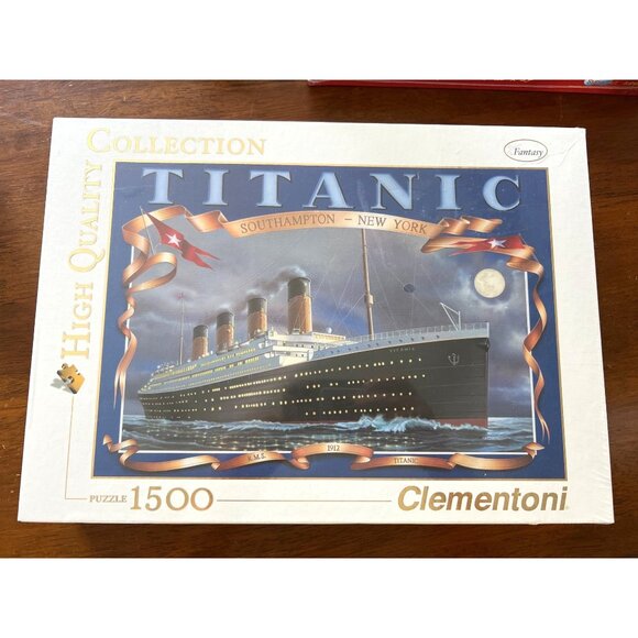 Clementoni High Quality 1500 Piece Titanic Puzzle Fantasy Collection - Picture 1 of 6